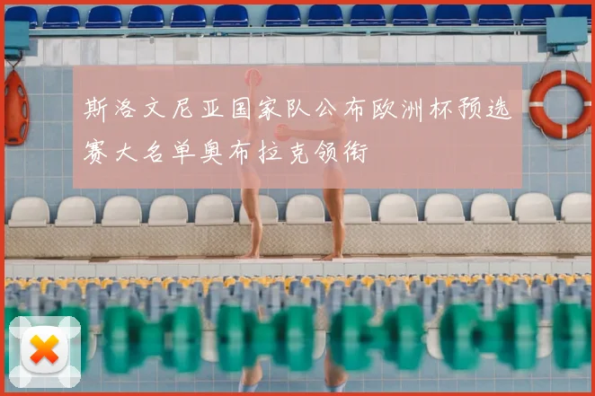 斯洛文尼亚国家队公布欧洲杯预选赛大名单奥布拉克领衔